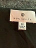 Socialite Black 3/4 Sleeve Blouse Size 2X - photo 7