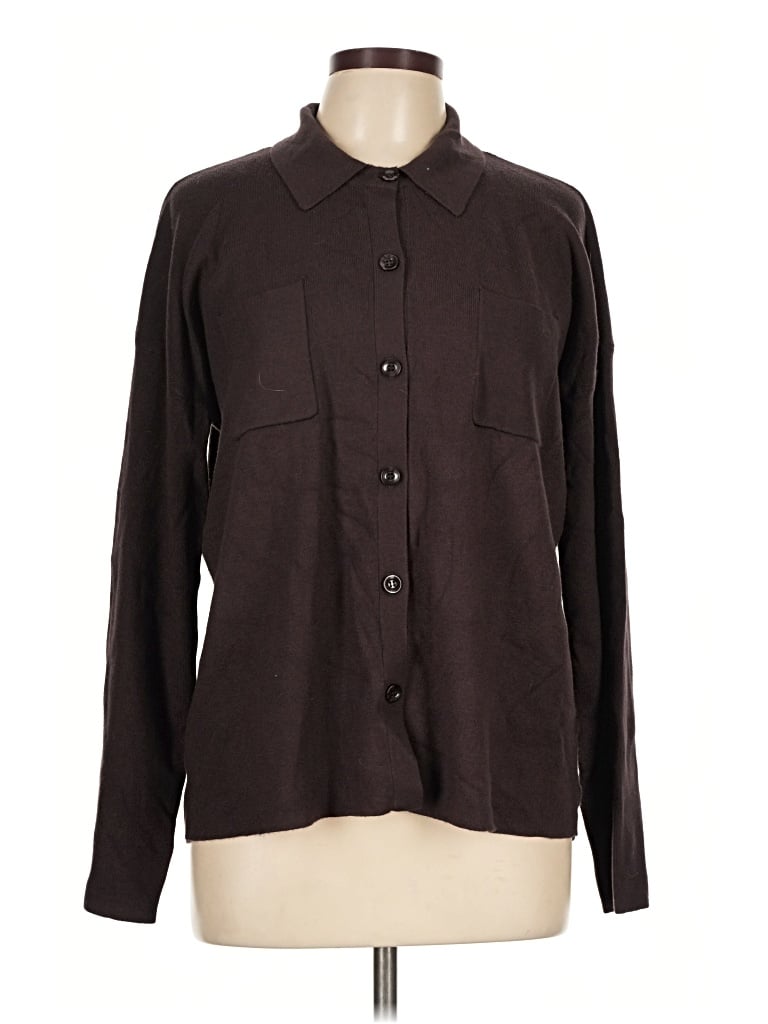 Pre-owned Cyrus Cardigan Sweater In Brown