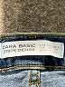 Zara Basic Chevron-herringbone Blue Jeans Size 8 - photo 8