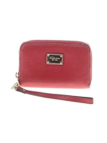 MICHAEL Michael Kors Leather Wristlet (view 1)