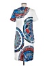 Escada Paisley White Casual Dress Size EU 38 / US 8 - photo 2