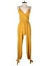 Rolla Coster Solid Yellow Jumpsuit Size M - photo 1