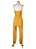 Rolla Coster Solid Yellow Jumpsuit Size M - photo 2