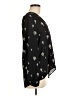 Eight Sixty 100% Polyester Black Long Sleeve Blouse Size M - photo 4