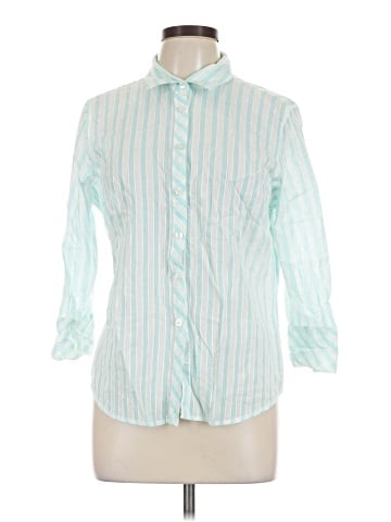 IZOD 3/4 Sleeve Button-Down Shirt (view 1)