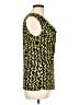 Susan Lawrence Yellow Sleeveless Blouse Size L - photo 4
