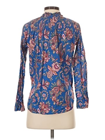 Liberty Art Fabrics for J.Crew Long Sleeve Blouse (view 2)