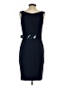 David Meister Solid Blue Cocktail Dress Size 2 - photo 2