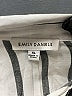 Emily Daniels 100% Rayon Stripes Ivory Long Sleeve Blouse Size XL - photo 7