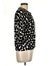 August Silk Polka Dots Black Pullover Sweater Size L - photo 4