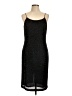Marina 100% Polyester Stars Black Cocktail Dress Size 12 - photo 1