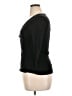 Three Dots Black 3/4 Sleeve Top Size XL - photo 5