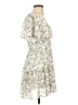 Lulus 100% Polyester Floral Ivory Cocktail Dress Size S - photo 4