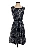 Roz & Ali Paisley Blue Casual Dress Size 4 - photo 1