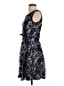 Roz & Ali Paisley Blue Casual Dress Size 4 - photo 5