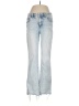 BKE Hearts Blue Jeans Size 28 waist - photo 1