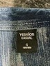 Assorted Brands 100% Cotton Chevron-herringbone Blue Long Sleeve Button-Down Shirt Size S - photo 4