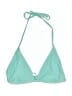 Volcom Solid Teal Swimsuit Top Size Fits all (D Cup) - photo 1