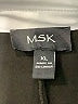 MSK Solid Black Casual Dress Size XL - photo 7