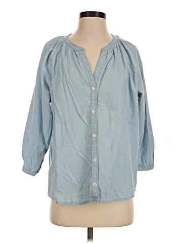 Levi's 3/4 Sleeve Button-Down Shirt (view 1)