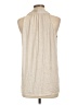 Max Studio 100% Rayon Tan Sleeveless T-Shirt Size L - photo 2