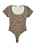 Gilli Tan Short Sleeve Top Size S - photo 1