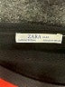 Zara Basic 100% Baumwolle Black Casual Dress Size M - photo 7