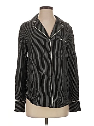 Rag & Bone Long Sleeve Silk Top (view 1)