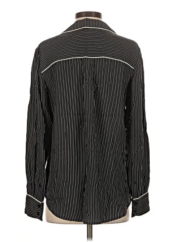 Rag & Bone Long Sleeve Silk Top (view 2)
