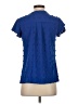 Merokeety Blue Short Sleeve Blouse Size XS - photo 2