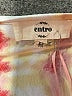 Entro 100% Polyester Orange Long Sleeve Blouse Size M - photo 7