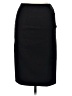 Jil Sander 100% Cotton Solid Black Formal Skirt Size EU 38 / US 8 - photo 1