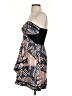 Hype Graphic Brown Cocktail Dress Size 4 - photo 5