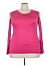 Danskin Now Pink Long Sleeve T-Shirt Size XXL - photo 1
