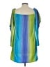 Win Win 100% Polyester Blue Casual Dress Size L - photo 2