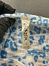 Cubism Animal Print Blue Cardigan Size S - photo 7