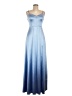 City Studio Blue Cocktail Dress Size 9 - photo 1