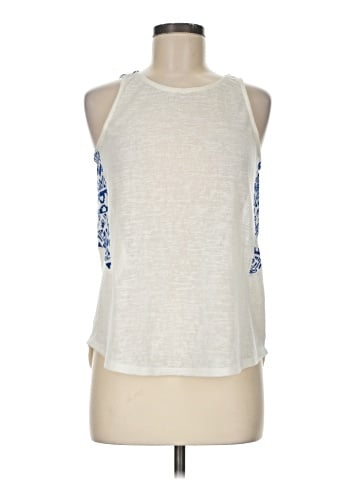 Color Thread Sleeveless Top (view 1)
