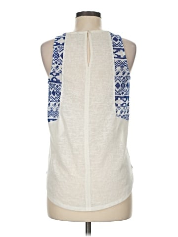 Color Thread Sleeveless Top (view 2)