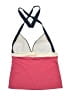 Boden Color Block Pink Swimsuit Top Size 8 - photo 2