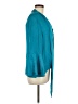 Alice + Olivia 100% Silk Teal Kimono Size M - photo 4