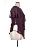 LanTing Bride 100% Polyester Burgundy Short Sleeve Blouse Size XL (estimated) - photo 4