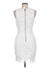 Astr 100% Polyester White Cocktail Dress Size M - photo 2