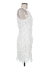 Astr 100% Polyester White Cocktail Dress Size M - photo 4