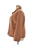 J.Crew 100% Polyester Solid Brown Coat Size XXL - photo 5