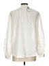 Torrid 100% Cotton Ivory Long Sleeve Blouse Size Lg Plus (0) - photo 2