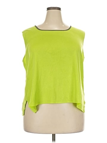 MING WANG Sleeveless Blouse (view 1)