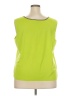 MING WANG Green Sleeveless Blouse Size 2X - photo 2