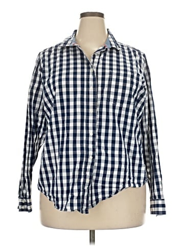 St. John's Bay Long Sleeve Button-Down Shirt (view 1)