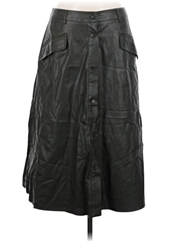 Banana Republic Factory Store Faux Leather Skirt (view 1)